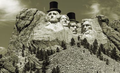 Mount Rushmore.