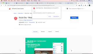 How to block websites on Google Chrome
