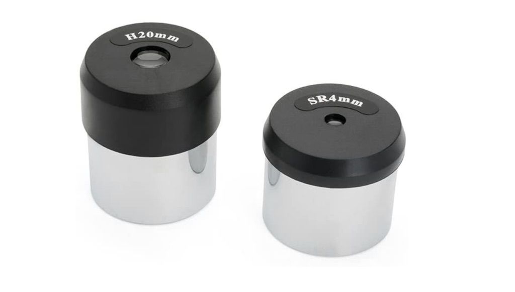 Press shot of the Celestron FirstScope 76's eyepieces