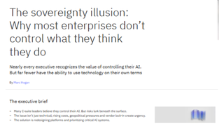 The sovereignty illusion: Why most enterprises don't control what they think they do