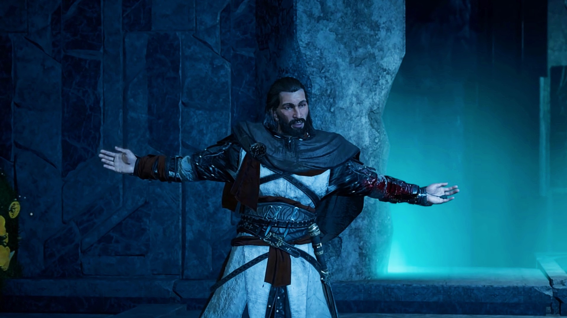 Basim taunts Eivor in Assassin's Creed Valhalla