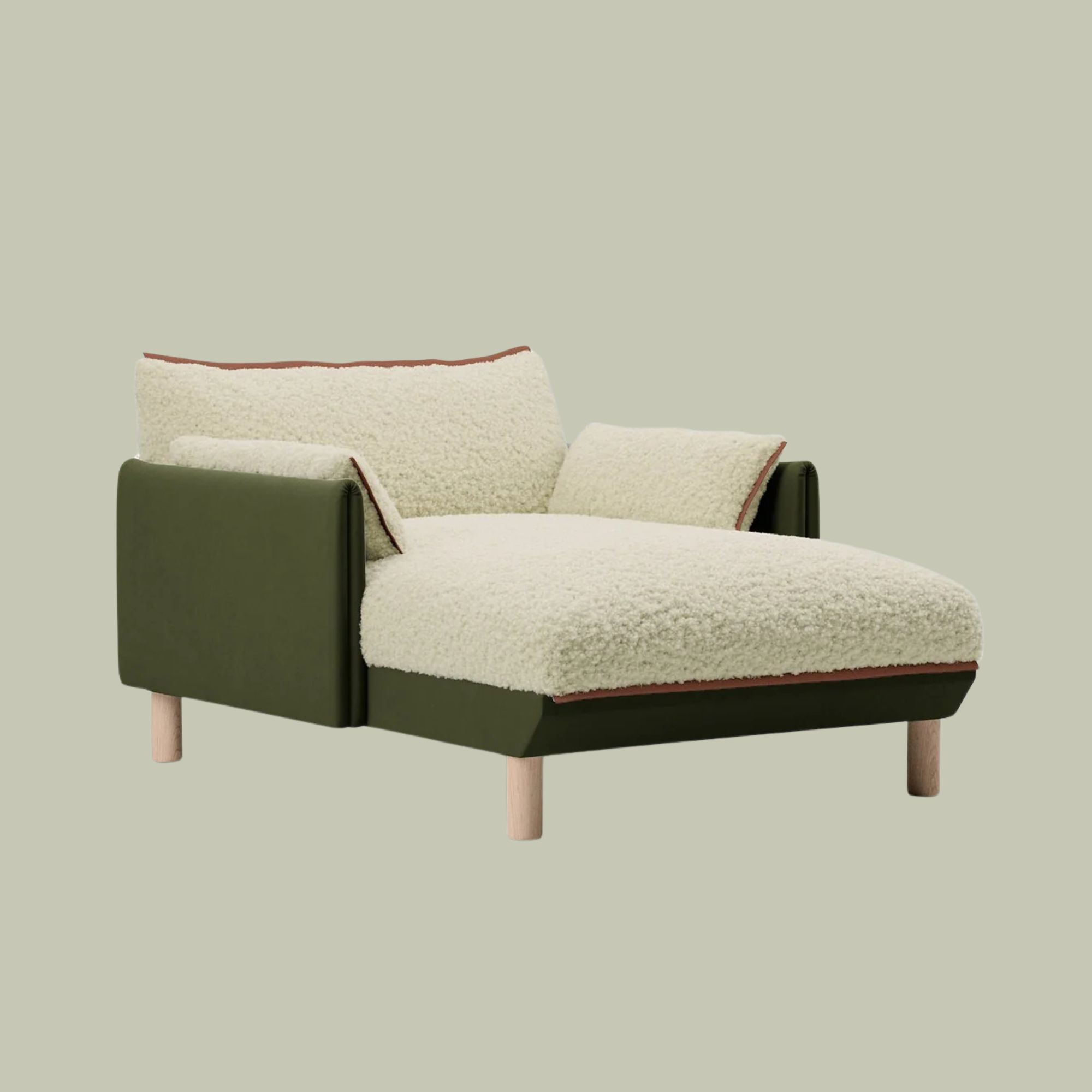Cozmo, Cozy 1.5 Seater Chaise Sofa