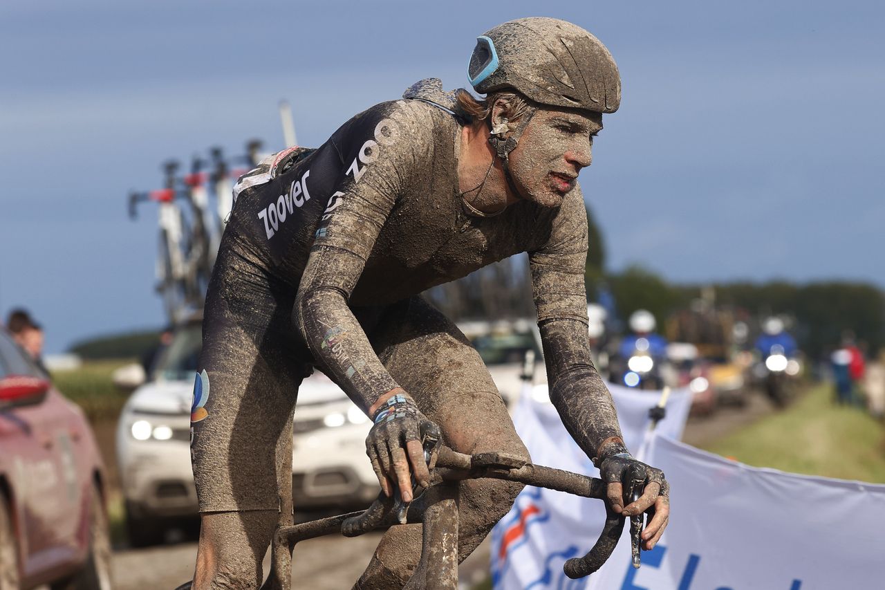 Paris Roubaix 2021 118th Edition Denain Roubaix 2577 km 03102021 Nils Eekhoff NED Team DSM photo Luca BettiniBettiniPhoto2021