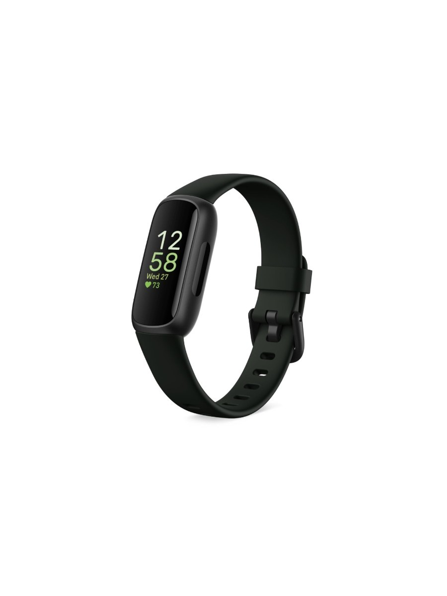 The FitBit Inspire 3 smart watch and sleep tracker against a white background