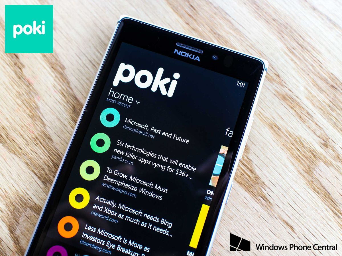 Poki (Windows Phone) review: Read things later with Poki for