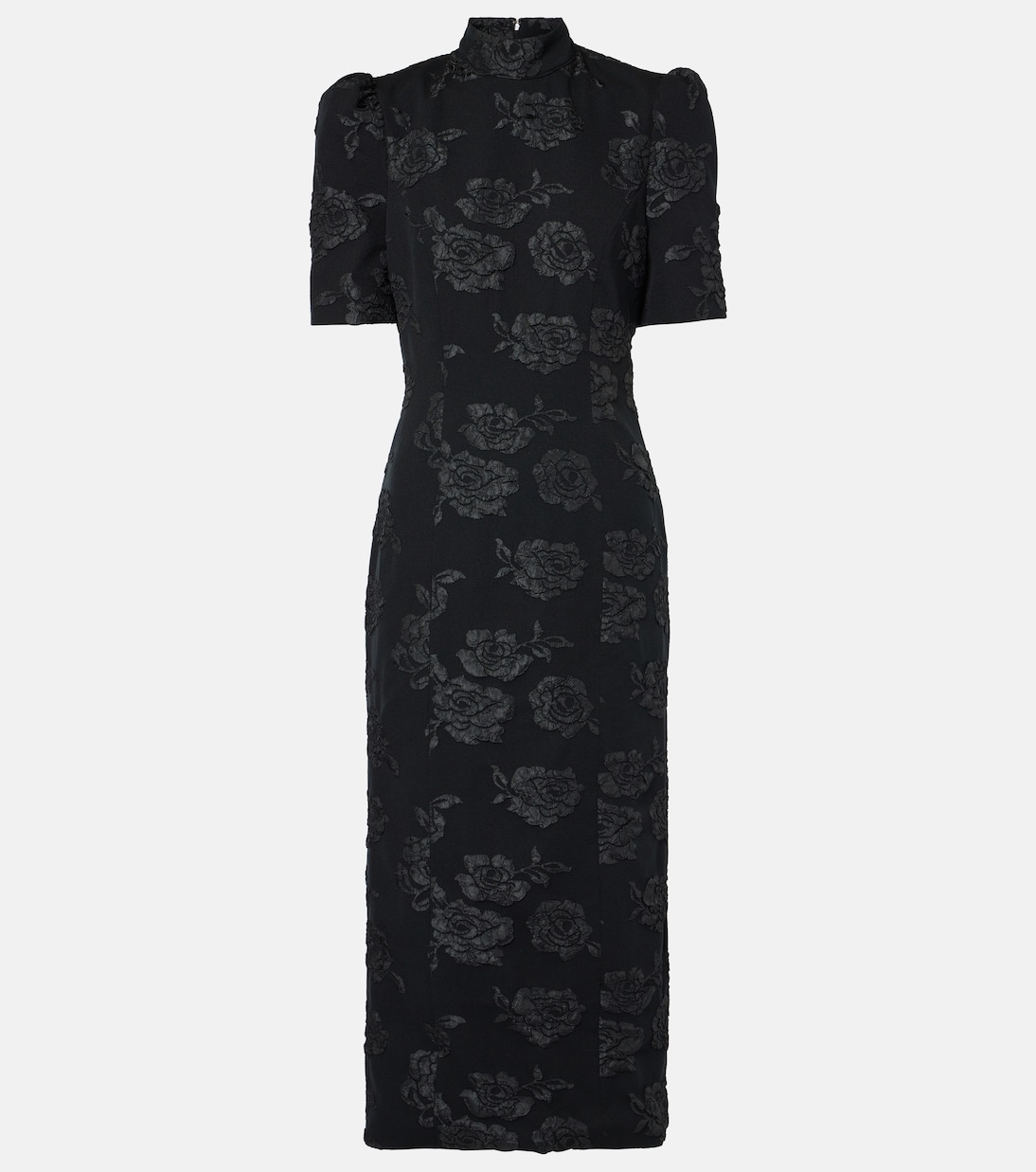 Jacquard Midi Dress