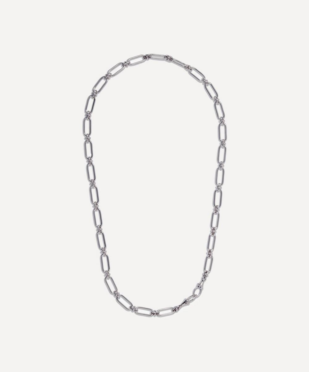 Sterling Silver Knuckle Bold Chain Necklace