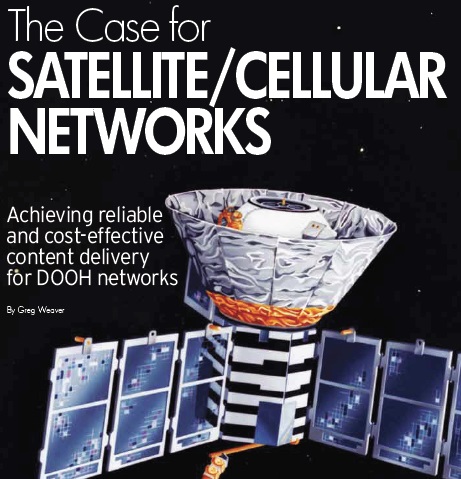 THE CASE FOR SATELLITE/CELLULAR NETWORKS