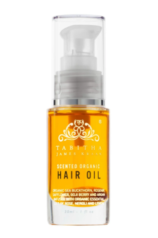 Scented Organic Hair Oil Amber Rose - best hair oil