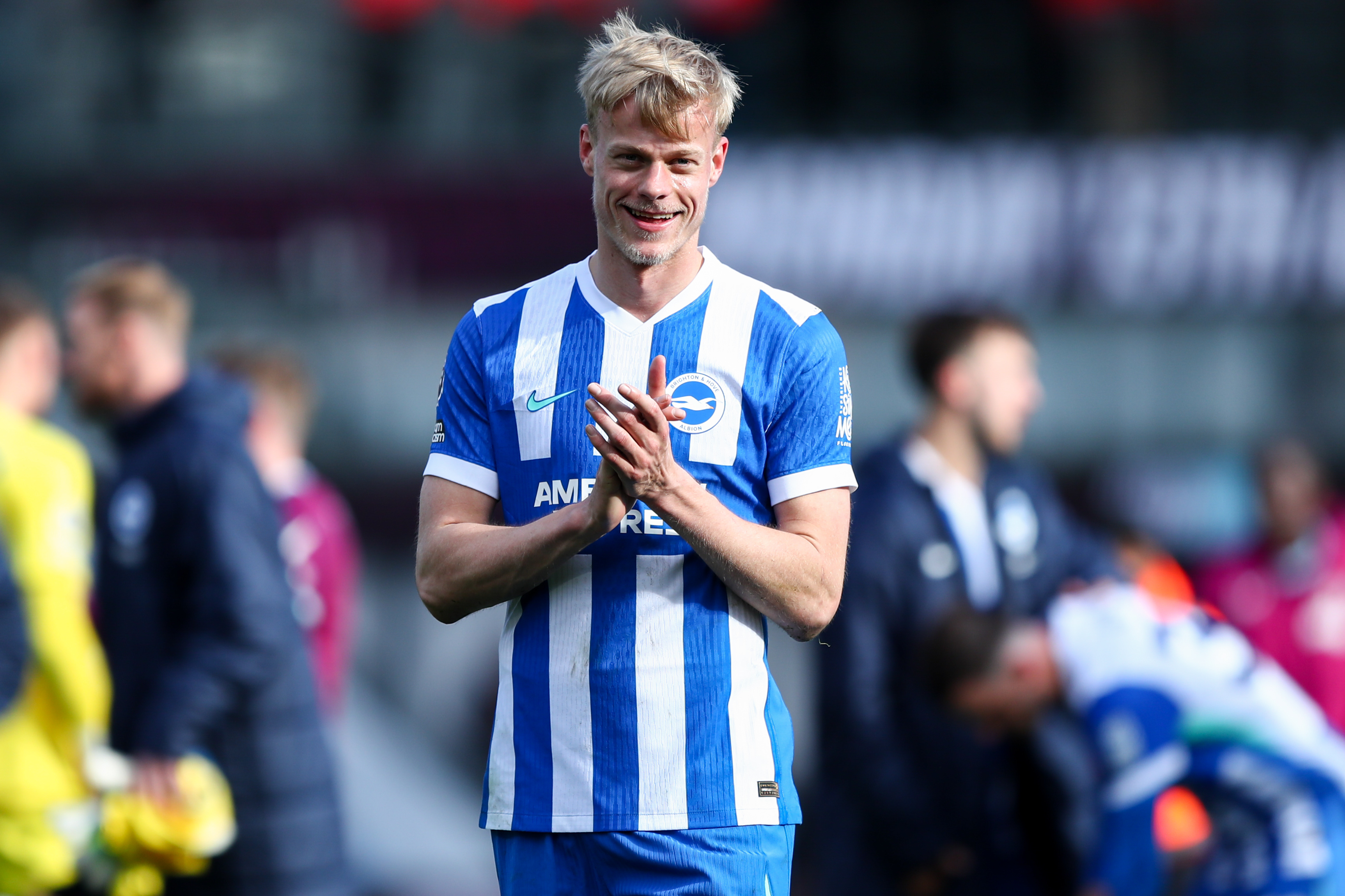 Jan Paul van Hecke of Brighton