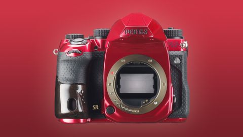 Pentax Latest Camera Is A Metallic Red Monstrosity Digital Camera World