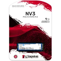 Kingston 1TB NV3 M.2 PCIe 4.0 NVMe SSD Kingston 1TB NV3 M.2 PCIe 4.0 NVMe SSD