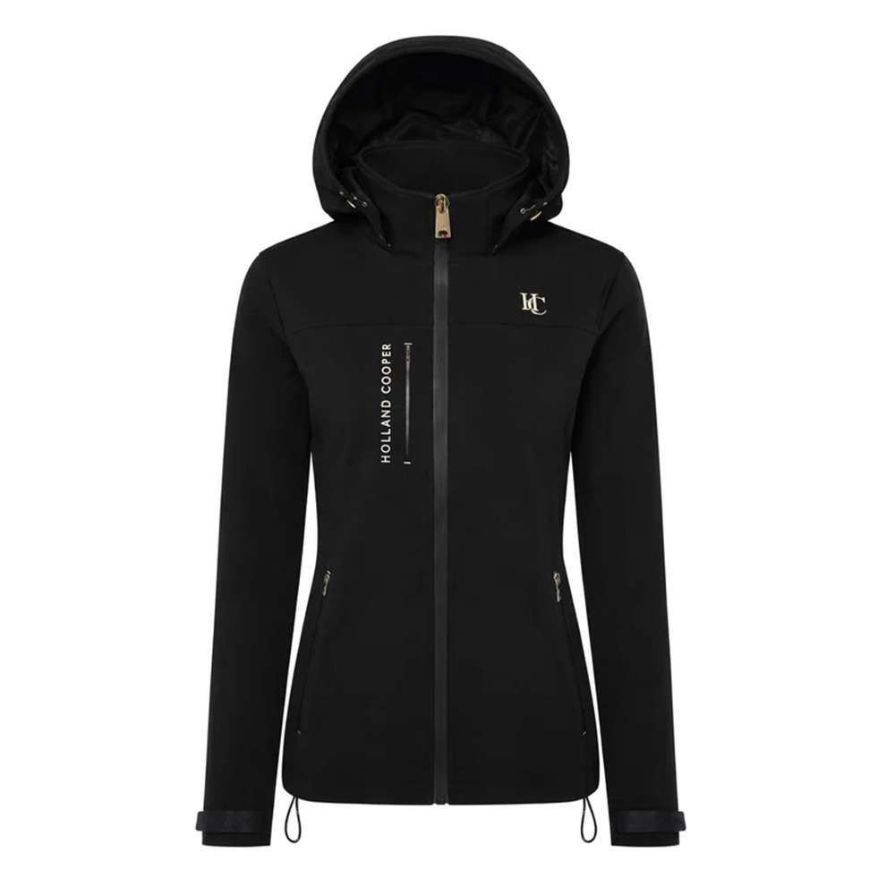 Holland Cooper Riding Shell Jacket Black