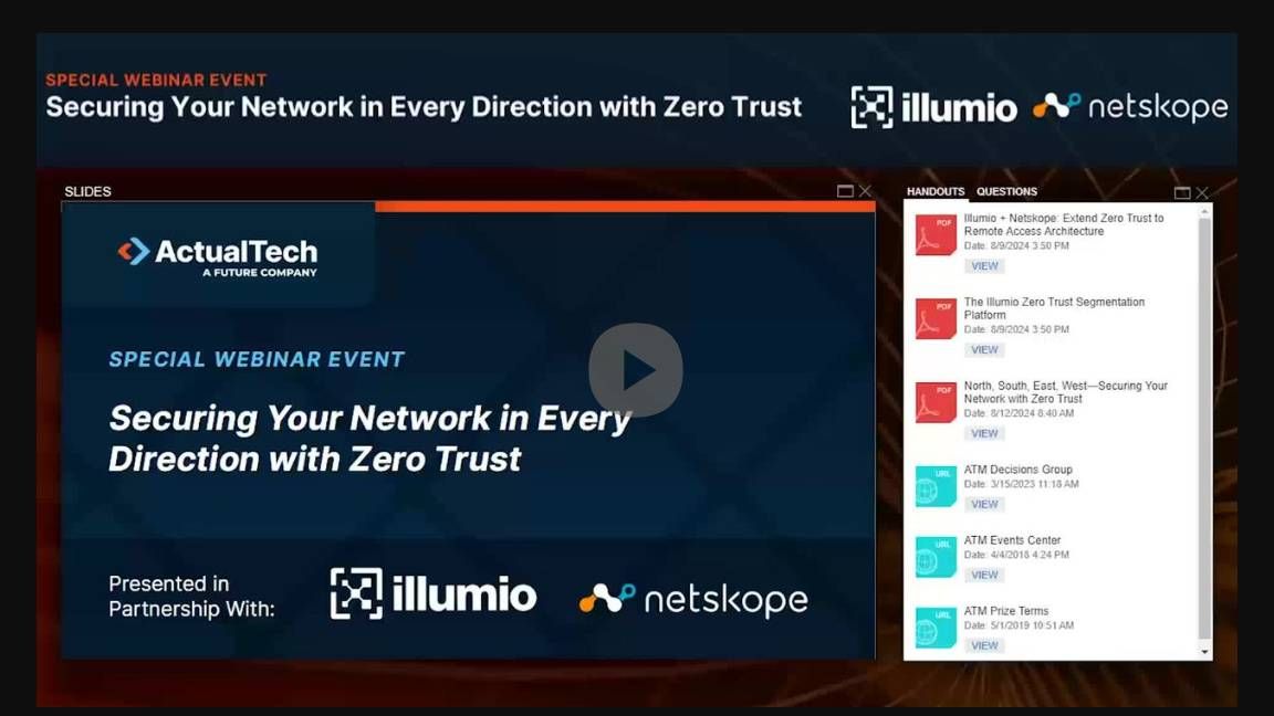 Securing your network in every direction with zero trust