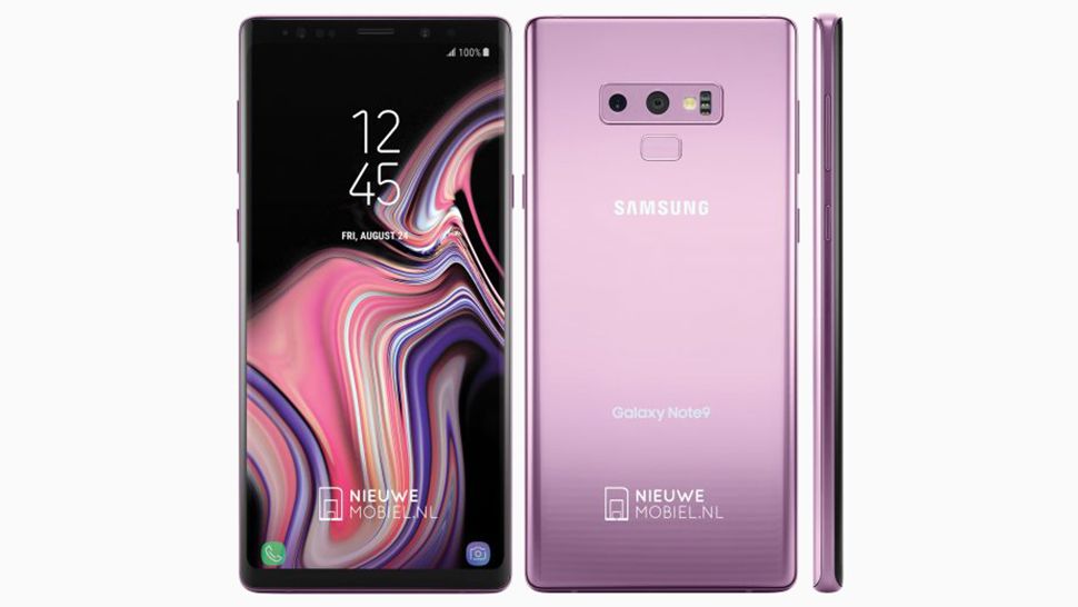 Take a look at the Samsung Galaxy Note 9 in lilac purple | TechRadar