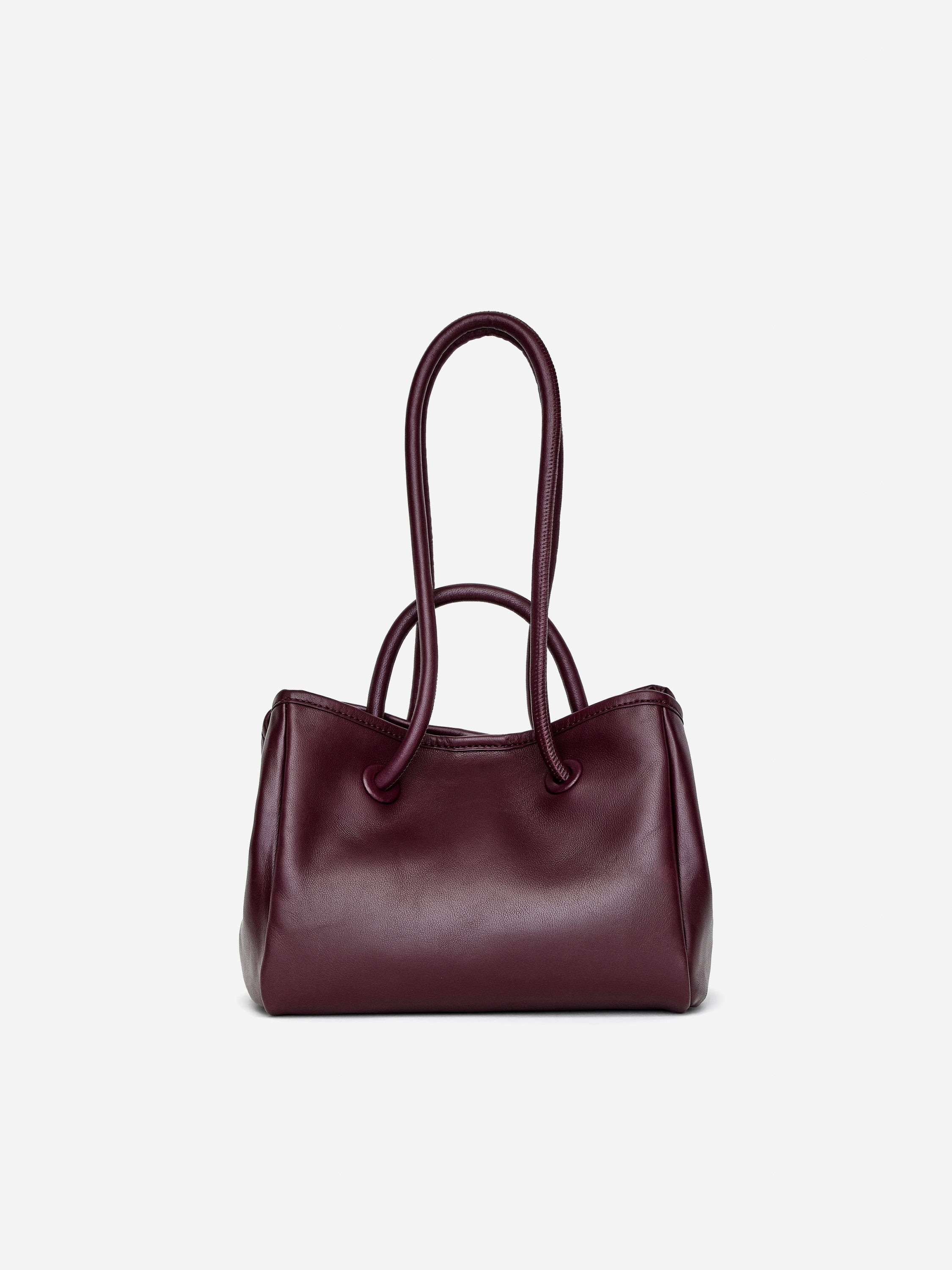 Crossbody Leather Bag &amp;ndash; Dark Red &amp;ndash; Women &amp;ndash; Arket Gb