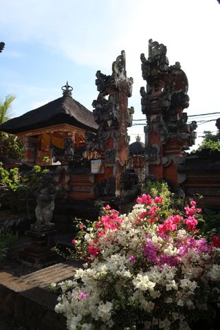 The local Begawan village in Ubud, Bali