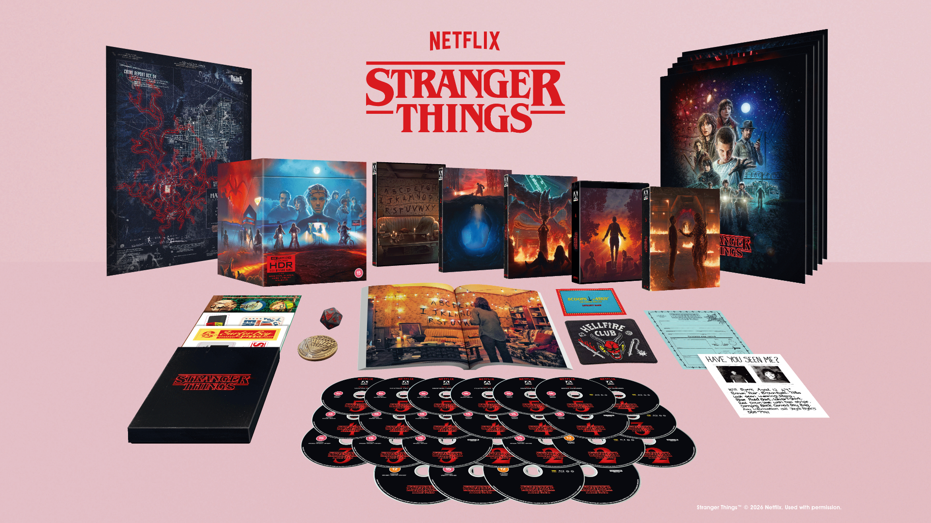 Stranger Things UHD collection