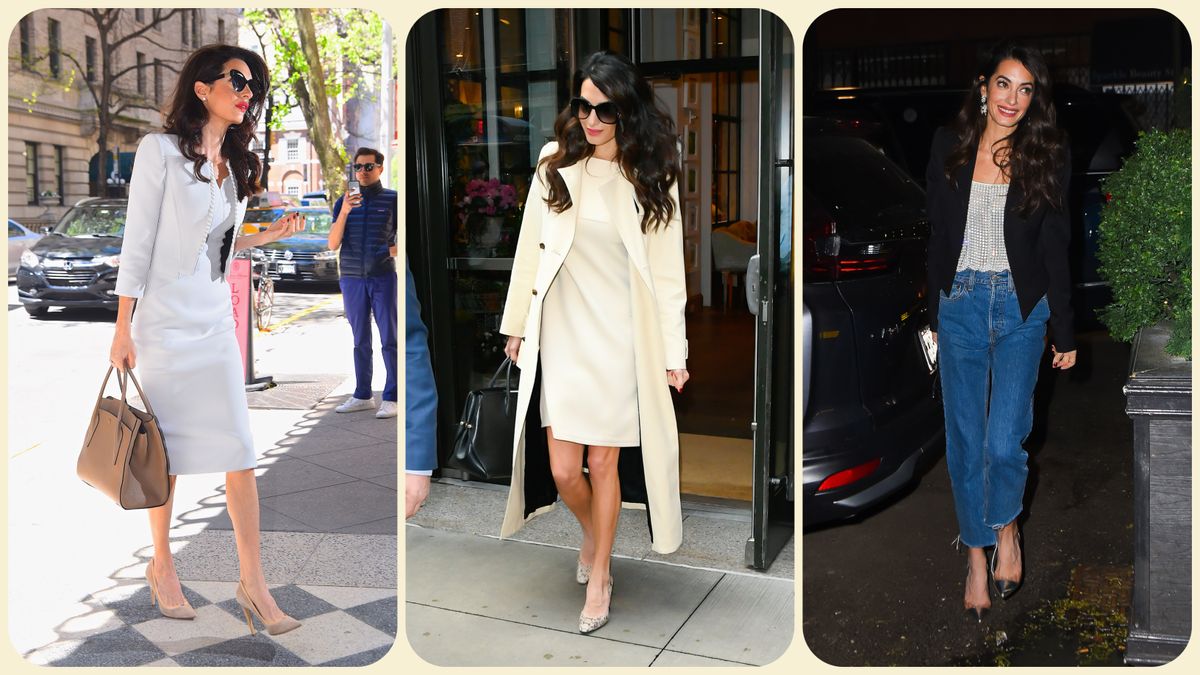 8 classiques de la garde-robe capsule d'Amal Clooney