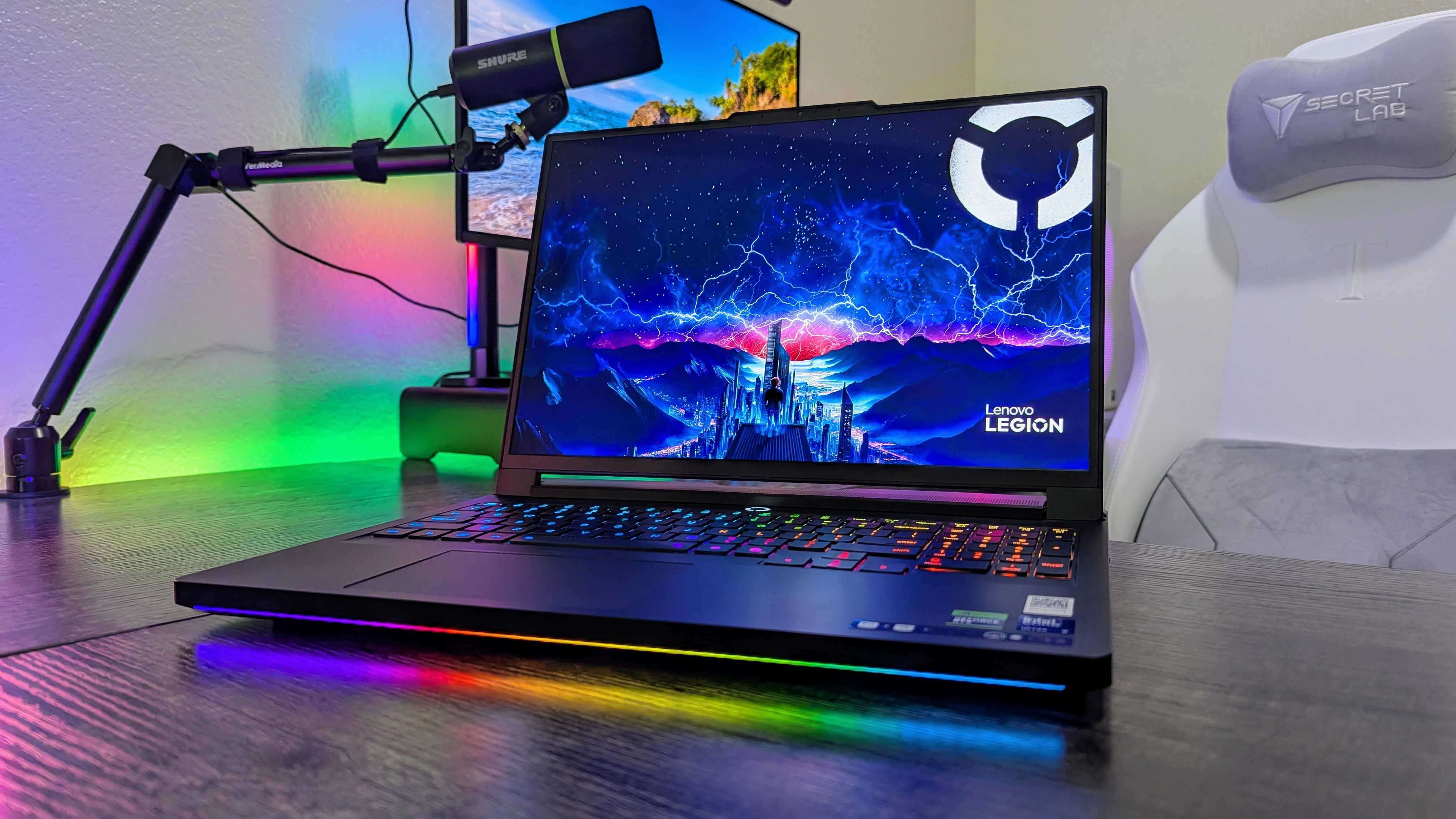 Image of the Lenovo Legion Pro 7i (Gen 10) gaming laptop.