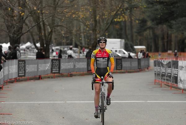 Evelyne Blouin (Ride with Rendall) takes fourth place