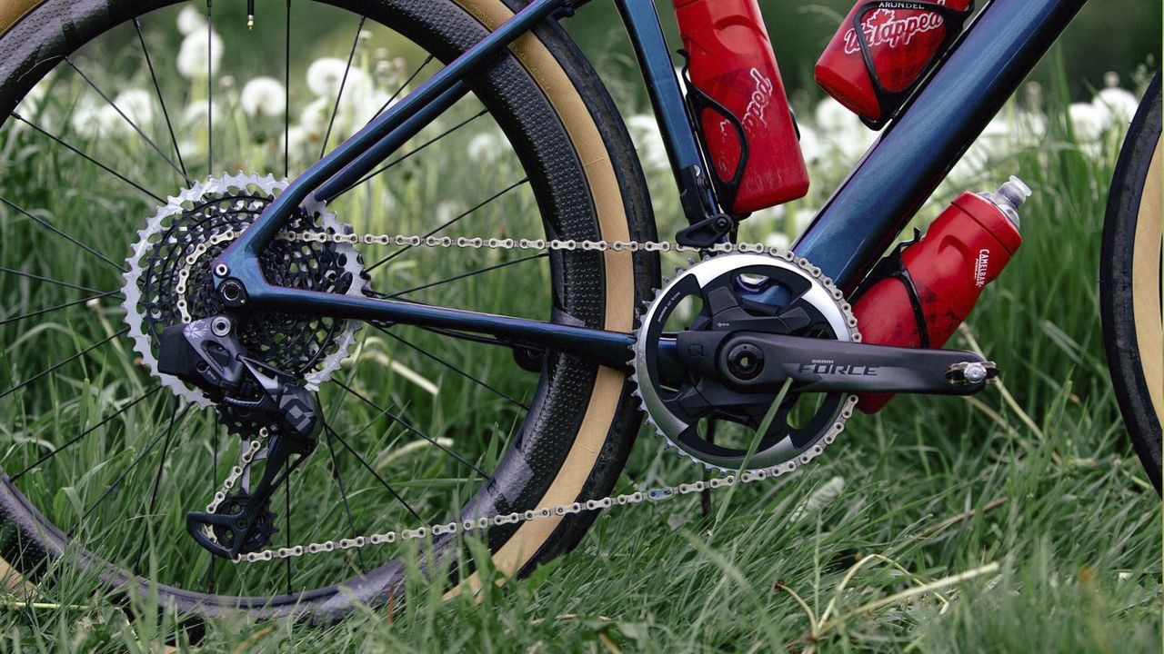 Ted King's Cannondale Topstone Lefty gravel bike