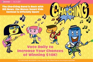 Jackson Charitable Foundation and Discovery Education Launch Second Annual “Cha-Ching Money Smart Kids” Contest to Encourage Fiscally Fit Habits Among Youth