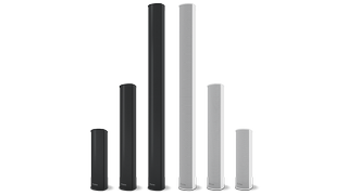 The two newest models in the popular CA Series of Column Array Speakers.