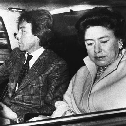 Princess Margaret and Roddy Llwellyn