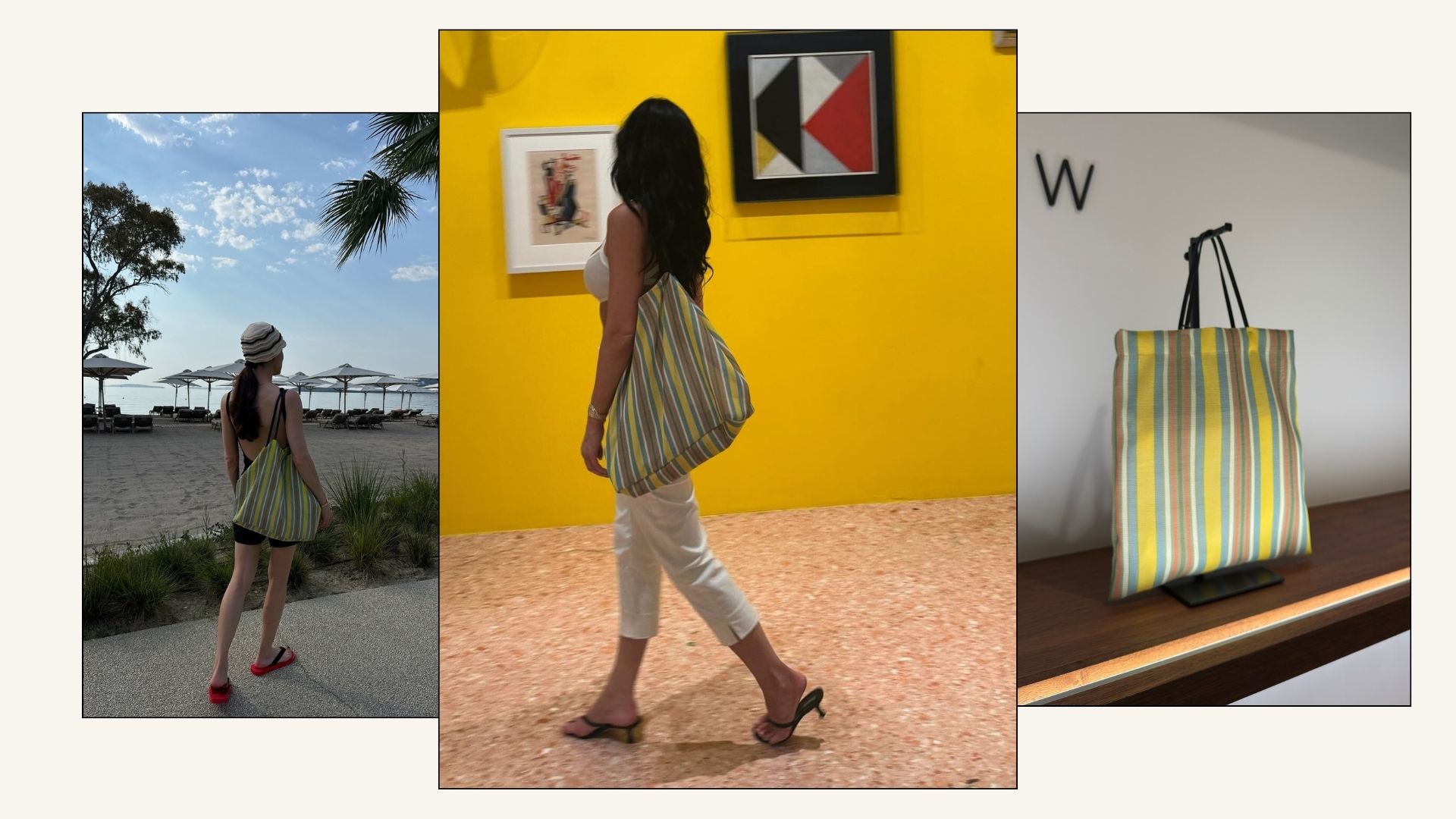 Influencers style The Row Barn tote.
