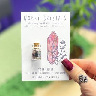 Birthstone worry crystals.