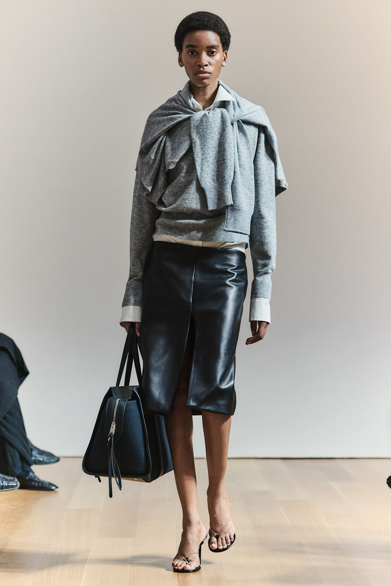new york fashion week models wearing wearable clothes for spring 2027