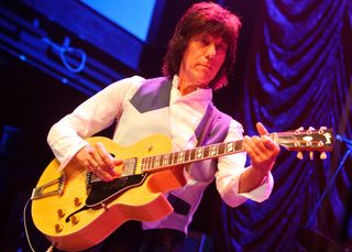 Jeff Beck performs live onstage at the 9:30 Club in Washington, D.C on March 24, 2011