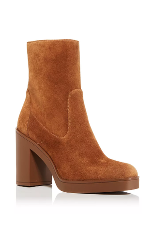 Stuart Weitzman Bethenny 80 Block Heel Booties