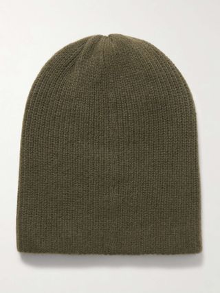 Watchman Ribbed Cashmere Beanie