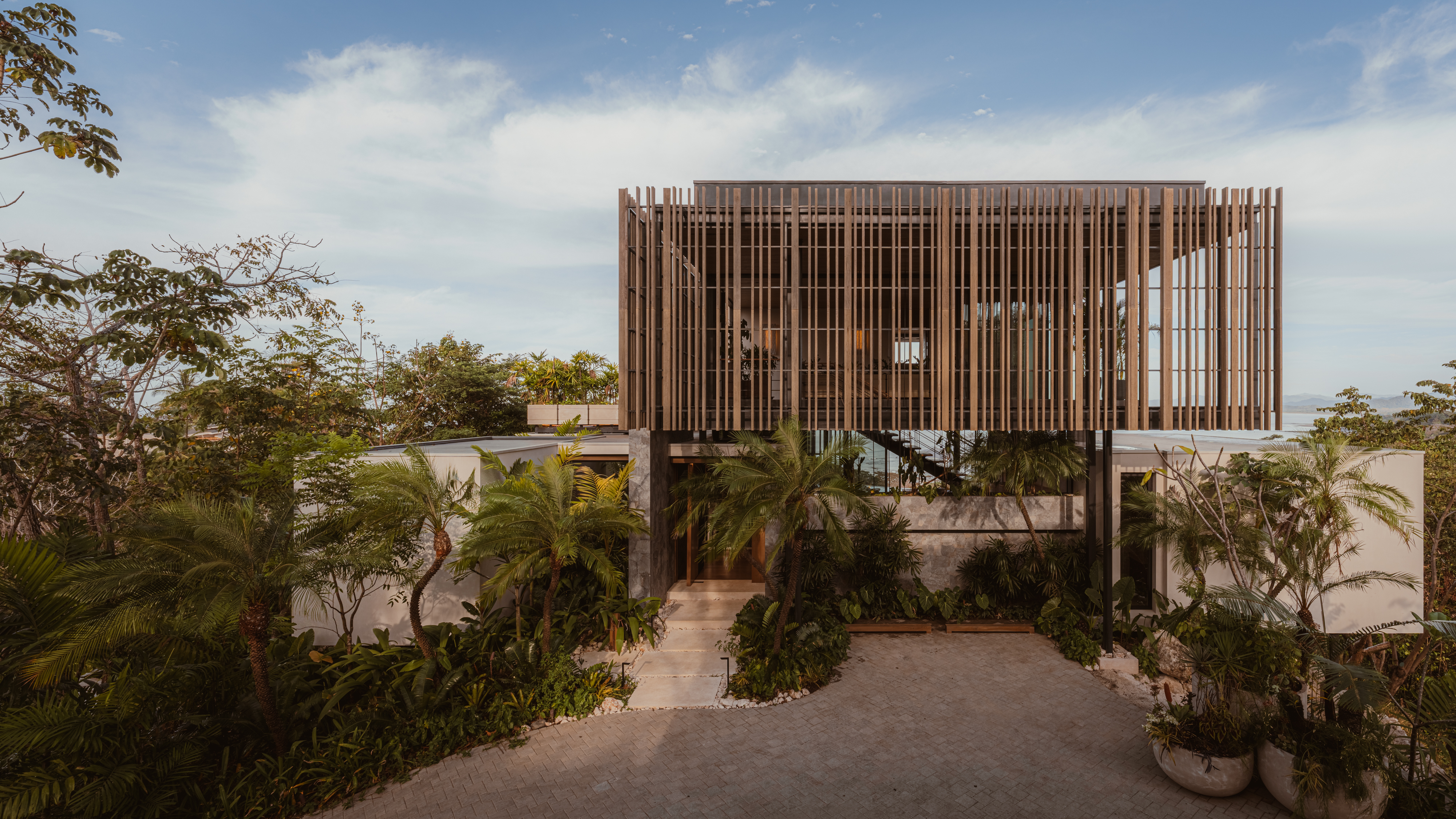 casa solai, a sensitive costa rica retreat engulfed in jungle foliage