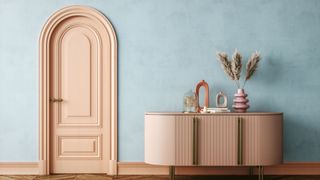 Furniture in calming pastel colours