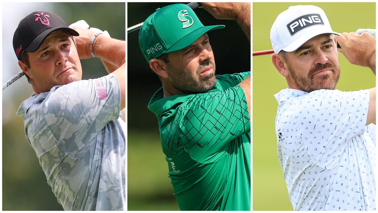 Peter Uihlein, Charl Schwartzel and Louis Oosthuizen