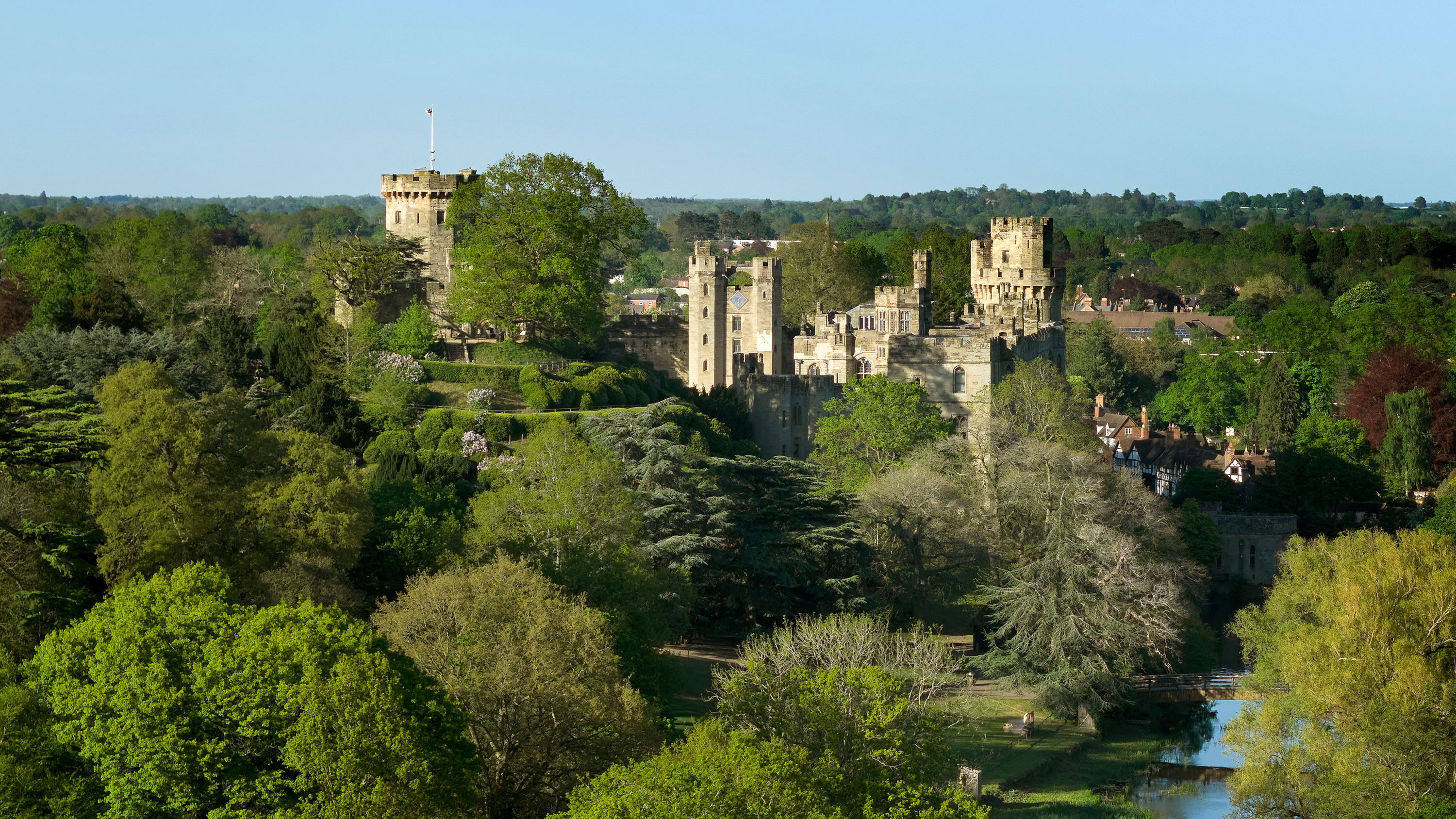 Warwick Castle in Warwickshire