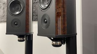 Wilson Benesch Discovery 3Zero detail of standmounts and tweeters