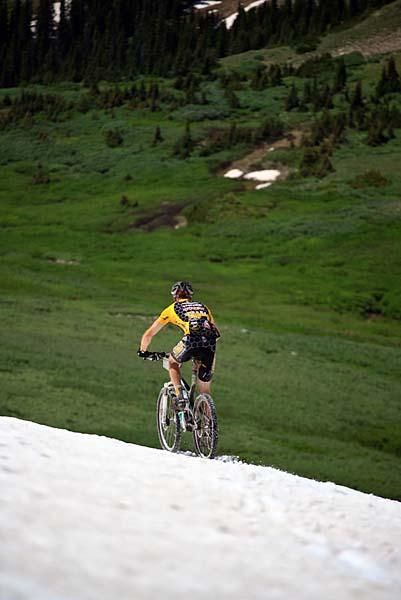 Racers got the chance to test their skill on the snow.
