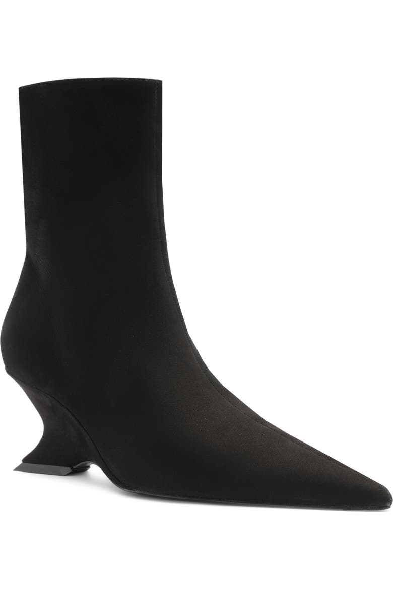 Siena Pointed Toe Wedge Bootie