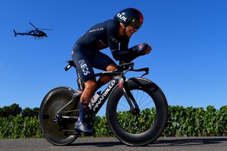 Tour de France 2021 108th Edition 20th stage Libourne Saint Emilion 308 km 17072021 Richard Carapaz ECU Ineos Grenadiers photo Dario BelingheriBettiniPhoto2021