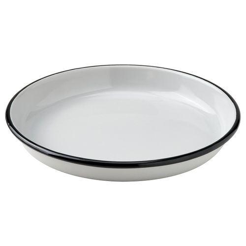 Soluppg&Aring;ng Plate - Enamelled Steel 8 "
