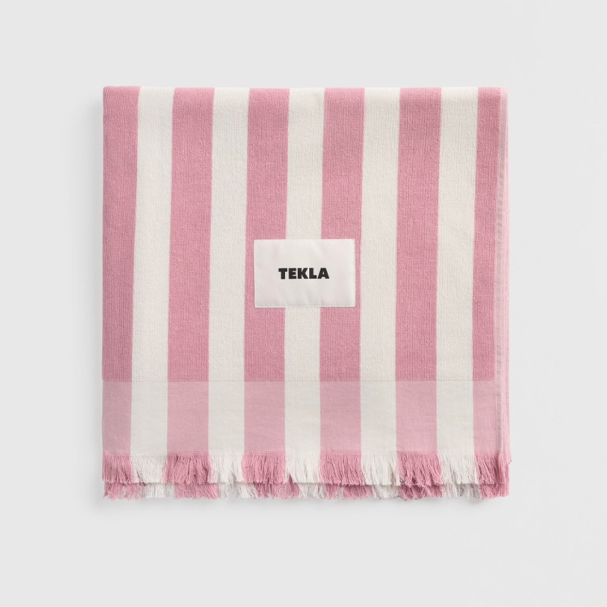 Tekla Fabrics Beach Towel – Palma Stripes