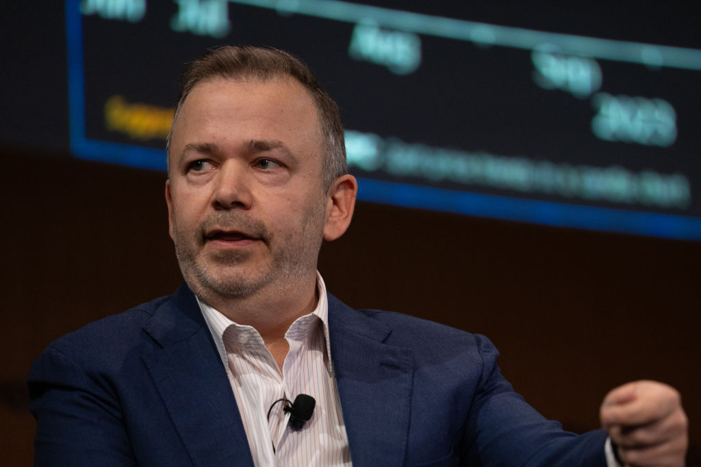 Boaz Weinstein, founder and chief investment officer of Saba Capital Management, during the Bloomberg Invest event in New York