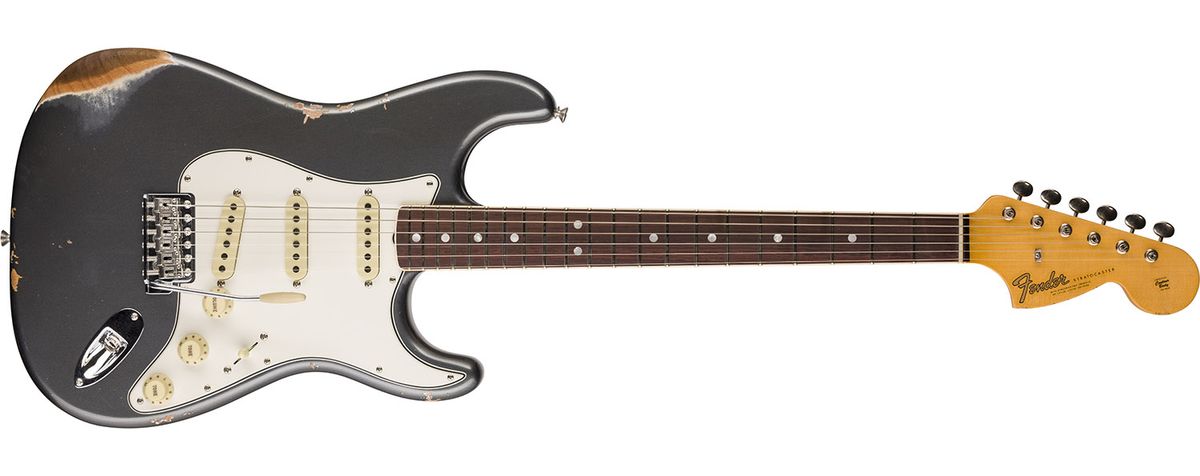 Fender Custom Time Machine 1967 Stratocaster Relic Charcoal Frost