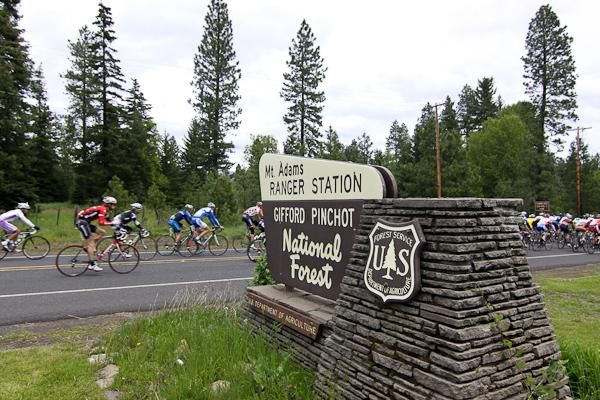 The stage ran deep into the Gifford Pinchot National Forest.