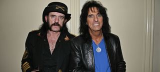 Alice and Lemmy at the 2007 Classic Rock Awards