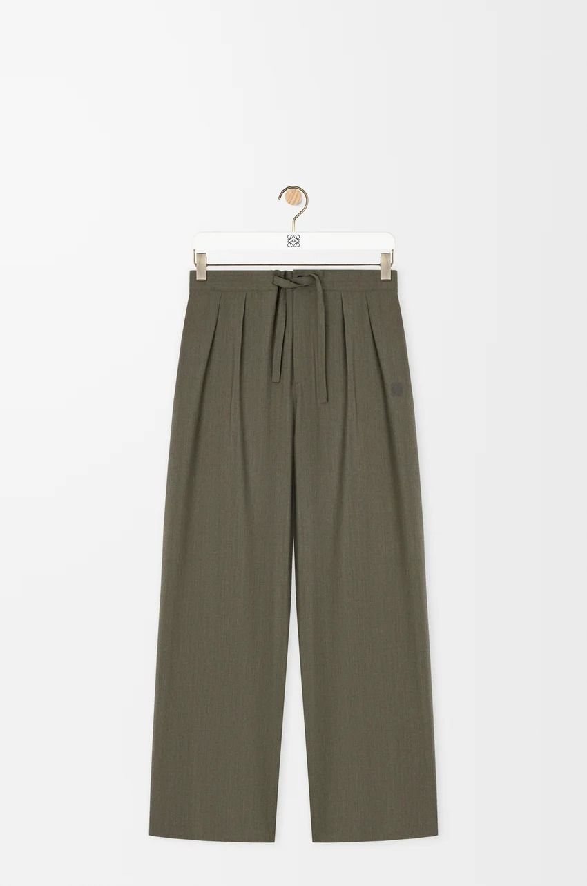 Loewe, Drawstring Trousers in Wool